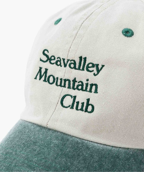 SEA（シー）の「Seavalley Mountain Club バイカラーベースボールキャップ（キャップ・レディース・ブラック/グリーン/バーガンディー/ネイビー・ONE SIZE）」の10枚目の写真