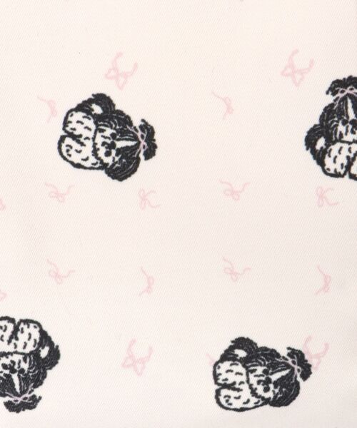 MAJESTIC LEGON（マジェスティックレゴン）の「SZKコラボ フラワーフリルバッグ（ハンドバッグ・レディース・ブルー系その他2/イエロー系その他/ピンク系その他2・FREE）」の7枚目の写真