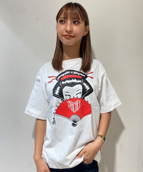 TAHCHEE ターチー 半袖 Tシャツ レディース バックプリント オーバーサイズ 和モチーフ TC240700-02 ムラサキスポーツ限定 楽天市場】TAHCHEE ターチー 半袖 Tシャツ レディース バック