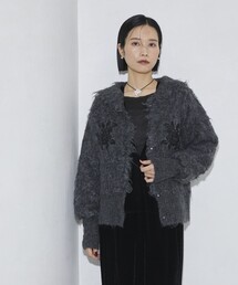 Firsthand | Firsthand/ファーストハンド ローズ刺繍シャギーニットカーディガン(カーディガン/ボレロ)
