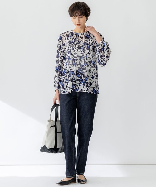 23区(ニジュウサンク)の「キャンバス トートバッグ(トートバッグ・レディース・ベージュ系1/ホワイト系1・F)」の19枚目の写真