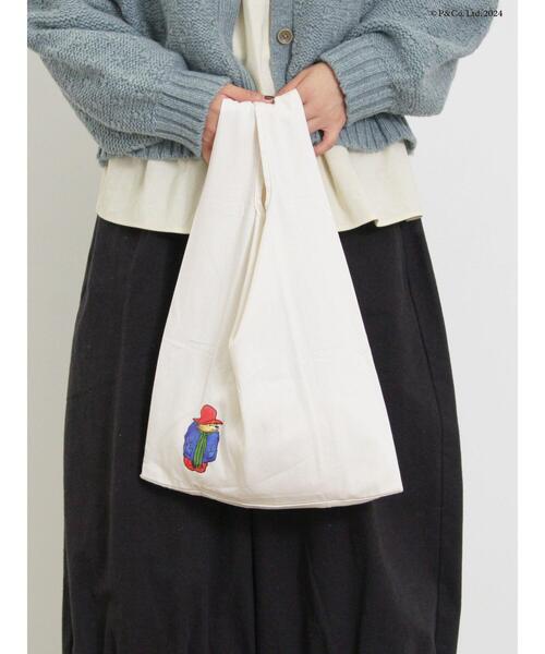 Samansa Mos2(サマンサ モスモス)の「【Paddington×Samansa Mos2】マルシェバッグ(ハンドバッグ・レディース・イエロー/ブルー・F)」の8枚目の写真