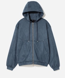 HARE | SOFTフェイクスウェードZIPパーカー(HARE)(パーカー)