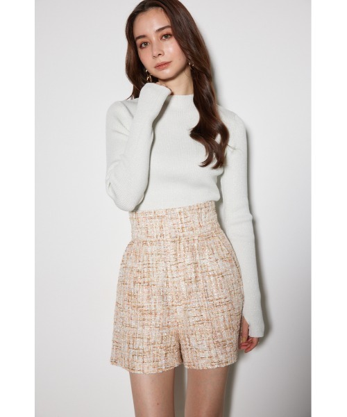 rienda(リエンダ)の「サムホール付きウォッシャブルハイネックニットトップス(ニット/セーター・レディース・ホワイト/ブラック/バーガンディー/グレー・SMALL/MEDIUM)」の18枚目の写真