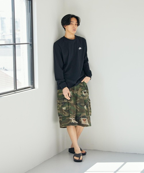 NIKE（ナイキ）の「ナイキ カーム メンズフリップフロップ / Nike Calm Men's Flip Flops FD4119-001 Black（サンダル・メンズ・ブラック・30/29/28/27/26/25/24/23.5/23）」の8枚目の写真