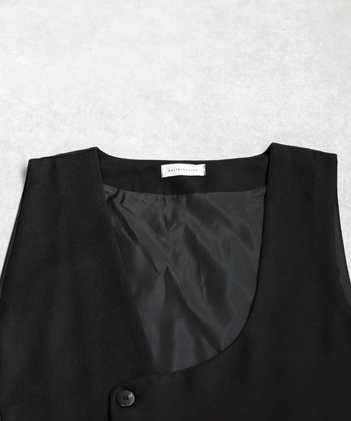 antiqua(アンティカ)の「アシメデザインベスト(ベスト・レディース・ブラック・ONESIZE)」の15枚目の写真