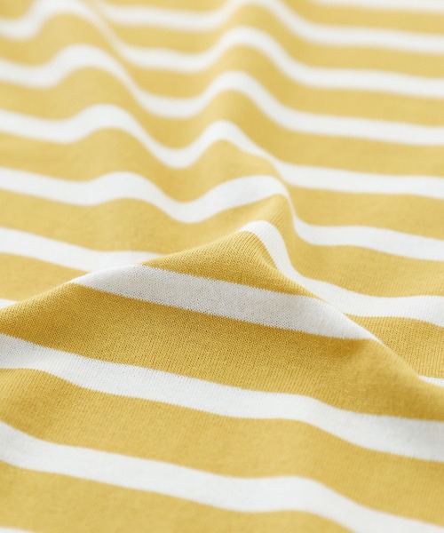 n'OrLABEL（ノアールレーベル）の「『ミックスボーダーカットソー』（Tシャツ/カットソー・レディース・ブルー/イエロー/アイボリー/ブラック・FREE）」の16枚目の写真