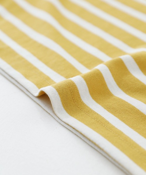 n'OrLABEL（ノアールレーベル）の「『ミックスボーダーカットソー』（Tシャツ/カットソー・レディース・ブルー/イエロー/アイボリー/ブラック・FREE）」の17枚目の写真