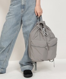 SVEC（シュベック）の「巾着 ナイロンバックパック / リュックサック（バックパック/リュック）」