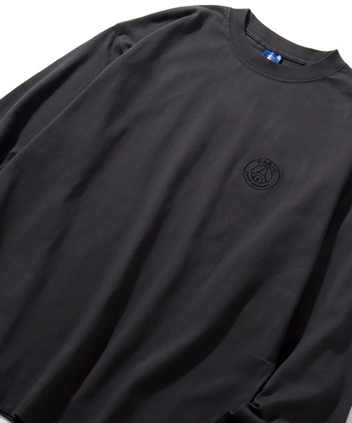 PARIS SAINT-GERMAIN（パリサンジェルマン）の「【Paris Saint-Germain/パリサンジェルマン】ロゴエンブレム ロングスリーブTシャツ（Tシャツ/カットソー・メンズ・ブラック/スミクロ/ホワイト・M/XL/L）」の8枚目の写真