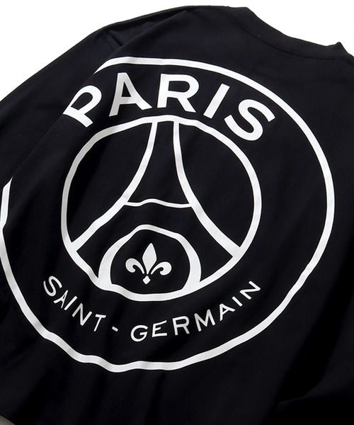 パリ・サンジェルマン エンブレムTシャツ Paris Saint-Germain】バックプリント エンブレム Tシャツ（T