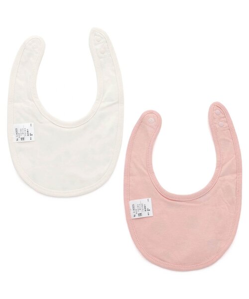 Ampersand（アンパサンド）の「GIRLスタイ 2枚セット（スタイ/よだれかけ・キッズ・マルチ・90）」の2枚目の写真