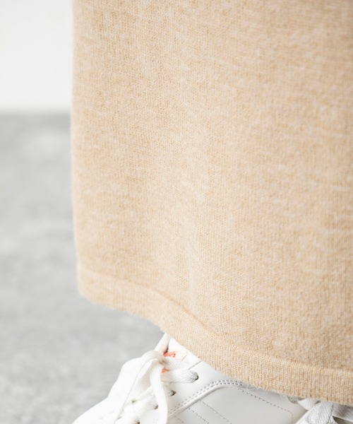 MILLION CARATS（ミリオンカラッツ）の「フェイクレイヤード ニットカーデ＆リラックススカートセット（アンサンブル・レディース・ブラウン/グレー・FREE）」の13枚目の写真