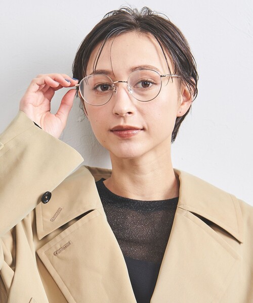 UNITED ARROWS(ユナイテッドアローズ)の「メタルフレーム サングラス(サングラス・レディース・ゴールド/ブラック・FREE)」の3枚目の写真
