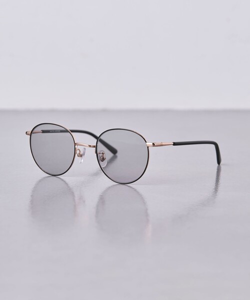 UNITED ARROWS(ユナイテッドアローズ)の「メタルフレーム サングラス(サングラス・レディース・ゴールド/ブラック・FREE)」の6枚目の写真