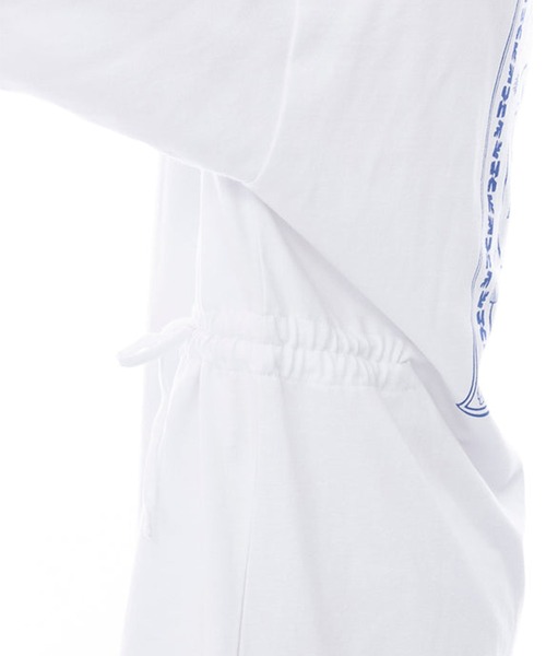 RVCA（ルーカ）の「RVCA/ルーカ Tシャツワンピース BF043-391（ワンピース・レディース・ホワイト/ブラック・S/M）」の5枚目の写真