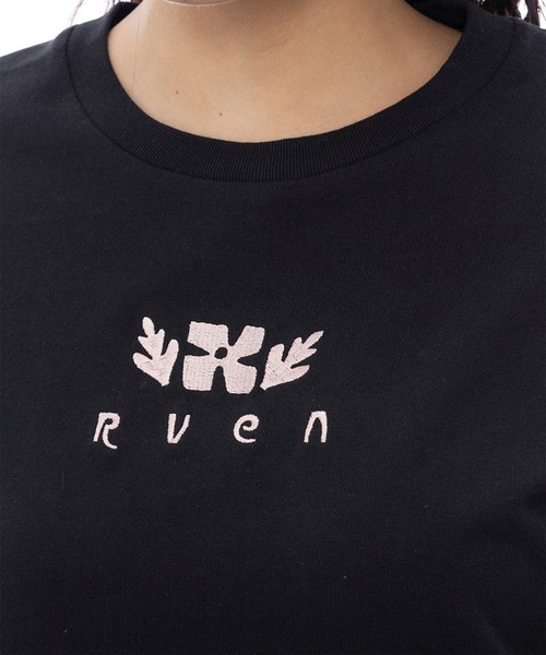 RVCA（ルーカ）の「RVCA/ルーカ Tシャツワンピース BF043-391（ワンピース・レディース・ホワイト/ブラック・S/M）」の12枚目の写真
