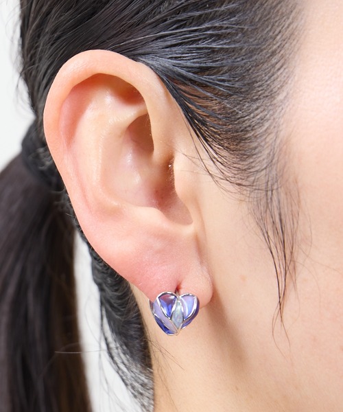 Zoule(ゾーラ)の「Zoule ゾーラ:MOROCCAN モロッカンシリーズ mini heart ハート ピアス(ピアス(両耳用)・レディース・ゴールド/シルバー・FREE)」の5枚目の写真