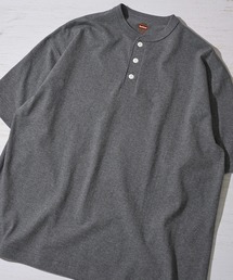 【Healthknit】Henleyneck S/S Tee / ヘンリーネック ショートスリーブTシャツ