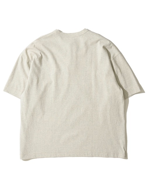 Healthknit(ヘルスニット)の「【Healthknit】Henleyneck S/S Tee / ヘンリーネック ショートスリーブTシャツ(Tシャツ/カットソー・メンズ・ヘザーチャコール/ブラック/オートミール/ホワイト/チャコールグレー/杢グレー・MEDIUM/LARGE/X-LARGE/SMALL)」の16枚目の写真