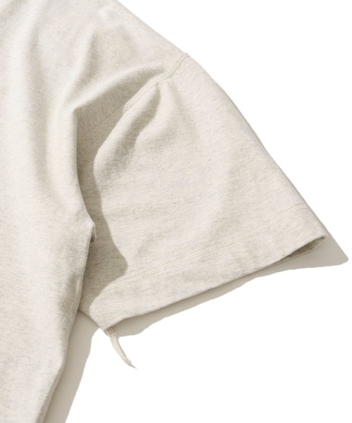 Healthknit(ヘルスニット)の「【Healthknit】Henleyneck S/S Tee / ヘンリーネック ショートスリーブTシャツ(Tシャツ/カットソー・メンズ・ヘザーチャコール/ブラック/オートミール/ホワイト/チャコールグレー/杢グレー・MEDIUM/LARGE/X-LARGE/SMALL)」の18枚目の写真