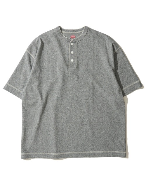 Healthknit(ヘルスニット)の「【Healthknit】Henleyneck S/S Tee / ヘンリーネック ショートスリーブTシャツ(Tシャツ/カットソー・メンズ・ヘザーチャコール/ブラック/オートミール/ホワイト/チャコールグレー/杢グレー・MEDIUM/LARGE/X-LARGE/SMALL)」の13枚目の写真