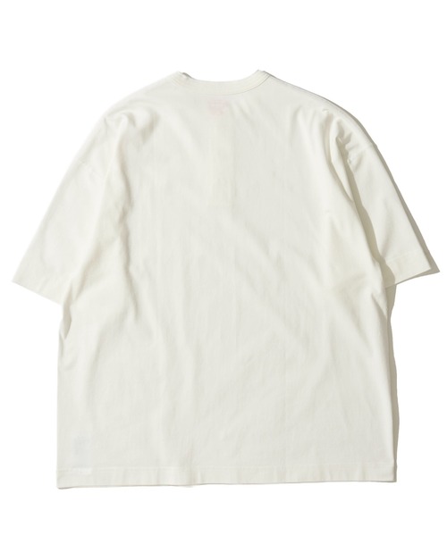 Healthknit(ヘルスニット)の「【Healthknit】Henleyneck S/S Tee / ヘンリーネック ショートスリーブTシャツ(Tシャツ/カットソー・メンズ・ヘザーチャコール/ブラック/オートミール/ホワイト/チャコールグレー/杢グレー・MEDIUM/LARGE/X-LARGE/SMALL)」の8枚目の写真
