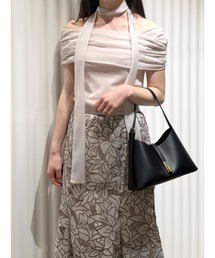 ギャザーアシメカットプルオーバー