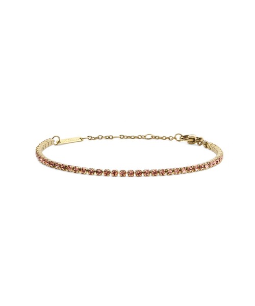 Daniel Wellington(ダニエルウェリントン)の「Classic Tennis Bracelet Apricot ローズゴールド/シルバー/ゴールド(ブレスレット・レディース・ピンクゴールド/イエローゴールド/シルバー・ONE SIZE)」の3枚目の写真