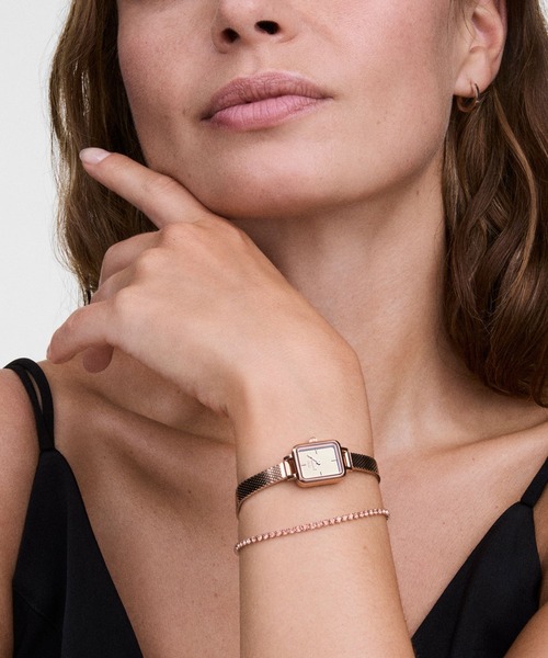 Daniel Wellington(ダニエルウェリントン)の「Classic Tennis Bracelet Apricot ローズゴールド/シルバー/ゴールド(ブレスレット・レディース・ピンクゴールド/イエローゴールド/シルバー・ONE SIZE)」の4枚目の写真