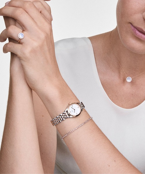 Daniel Wellington(ダニエルウェリントン)の「Classic Tennis Bracelet Apricot ローズゴールド/シルバー/ゴールド(ブレスレット・レディース・ピンクゴールド/イエローゴールド/シルバー・ONE SIZE)」の6枚目の写真