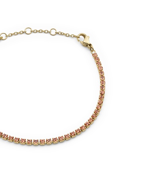 Daniel Wellington(ダニエルウェリントン)の「Classic Tennis Bracelet Apricot ローズゴールド/シルバー/ゴールド(ブレスレット・レディース・ピンクゴールド/イエローゴールド/シルバー・ONE SIZE)」の8枚目の写真