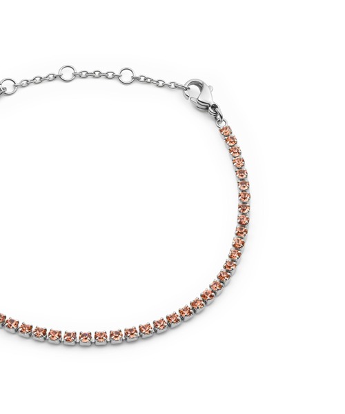 Daniel Wellington(ダニエルウェリントン)の「Classic Tennis Bracelet Apricot ローズゴールド/シルバー/ゴールド(ブレスレット・レディース・ピンクゴールド/イエローゴールド/シルバー・ONE SIZE)」の9枚目の写真