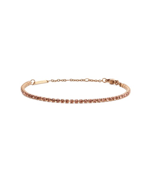 Daniel Wellington(ダニエルウェリントン)の「Classic Tennis Bracelet Apricot ローズゴールド/シルバー/ゴールド(ブレスレット・レディース・ピンクゴールド/イエローゴールド/シルバー・ONE SIZE)」の12枚目の写真