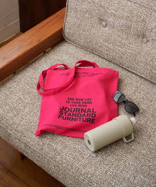 journal standard Furniture (ジャーナルスタンダードファニチャー)の「JSF TOTE CANVAS トートバッグ(トートバッグ・レディース・ピンク/イエロー/オレンジ/ブルー/チャコールグレー/アイボリー/ブラック/グリーン/ライトブルー/ピンク系その他・FREE)」の9枚目の写真