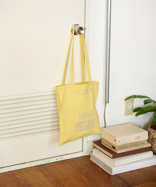 journal standard Furniture (ジャーナルスタンダードファニチャー)の「JSF TOTE CANVAS トートバッグ(トートバッグ・レディース・ピンク/イエロー/オレンジ/ブルー/チャコールグレー/アイボリー/ブラック/グリーン/ライトブルー/ピンク系その他・FREE)」の1枚目の写真