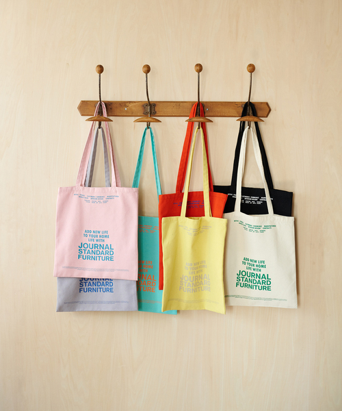 journal standard Furniture (ジャーナルスタンダードファニチャー)の「JSF TOTE CANVAS トートバッグ(トートバッグ・レディース・ピンク/イエロー/オレンジ/ブルー/チャコールグレー/アイボリー/ブラック/グリーン/ライトブルー/ピンク系その他・FREE)」の12枚目の写真