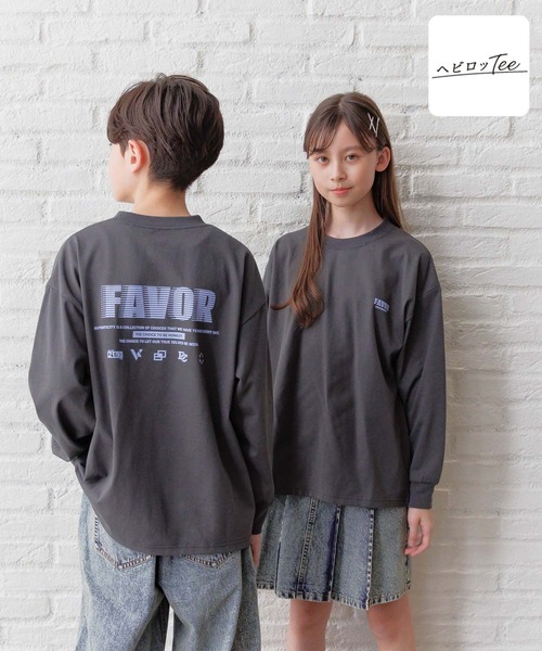 セール】ヘビロッTEE/プリント長袖/147381（Tシャツ/カットソー