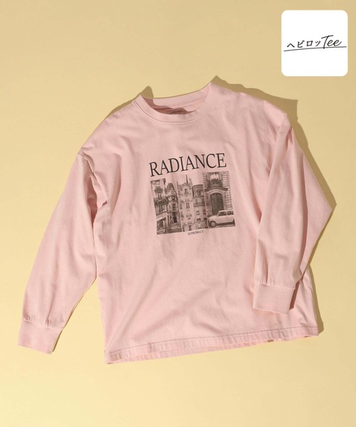元気玉 GLOBAL WORK｜ヘビロッTEE/プリント長袖/キッズ/147381