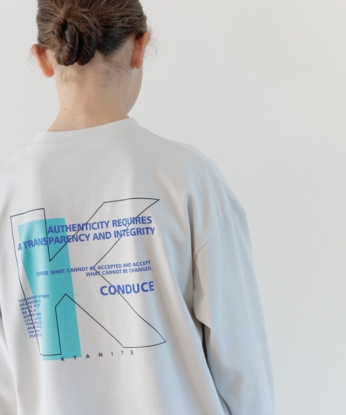 ttページ セール】ヘビロッTEE/プリント長袖/147381（Tシャツ/カットソー