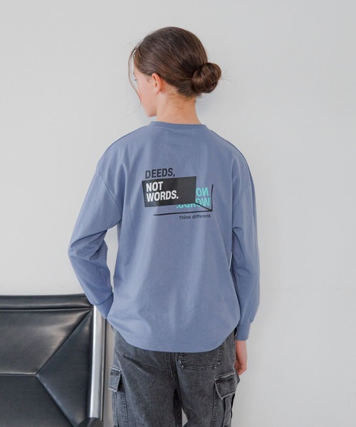 セール】ヘビロッTEE/プリント長袖/147381（Tシャツ/カットソー