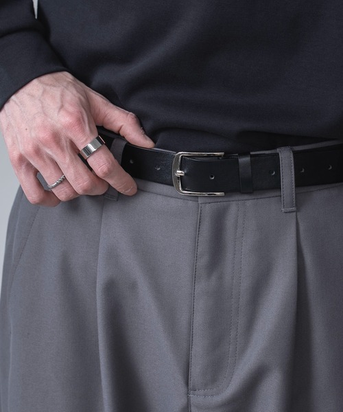 BROWNY(ブラウニー)の「BROWNY/TRベルト付きスラックス(スラックス・メンズ・ダークグレー/ブラック・LARGE/MEDIUM)」の20枚目の写真