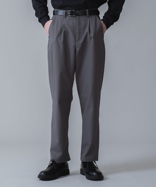 BROWNY(ブラウニー)の「BROWNY/TRベルト付きスラックス(スラックス・メンズ・ダークグレー/ブラック・LARGE/MEDIUM)」の12枚目の写真