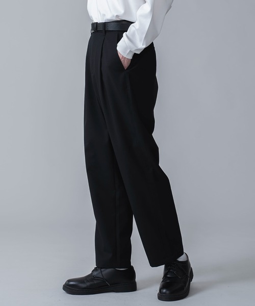 BROWNY(ブラウニー)の「BROWNY/TRベルト付きスラックス(スラックス・メンズ・ダークグレー/ブラック・LARGE/MEDIUM)」の9枚目の写真