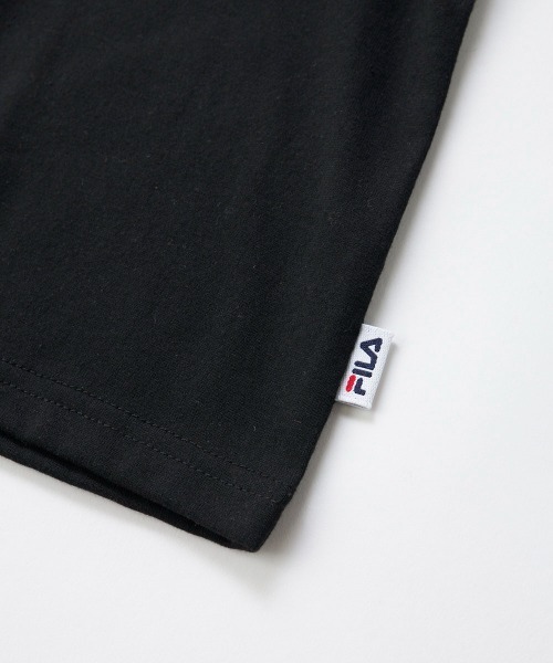 FILA（フィラ）の「オーバーサイズ半袖Tシャツ（Tシャツ/カットソー・キッズ・ホワイト/ブラック/ライトブルー・130/140/150/160）」の11枚目の写真