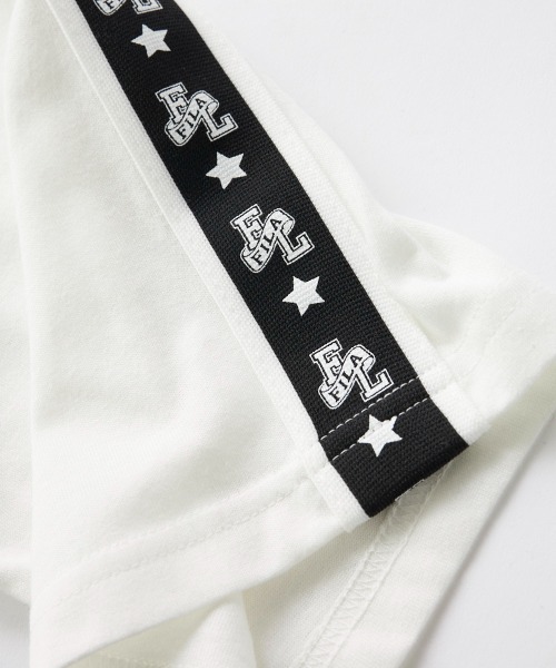 FILA（フィラ）の「オーバーサイズ半袖Tシャツ（Tシャツ/カットソー・キッズ・ホワイト/ブラック/ライトブルー・130/140/150/160）」の6枚目の写真