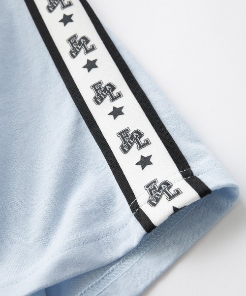 FILA（フィラ）の「オーバーサイズ半袖Tシャツ（Tシャツ/カットソー・キッズ・ホワイト/ブラック/ライトブルー・130/140/150/160）」の14枚目の写真