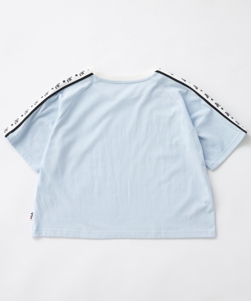 FILA（フィラ）の「オーバーサイズ半袖Tシャツ（Tシャツ/カットソー・キッズ・ホワイト/ブラック/ライトブルー・130/140/150/160）」の12枚目の写真