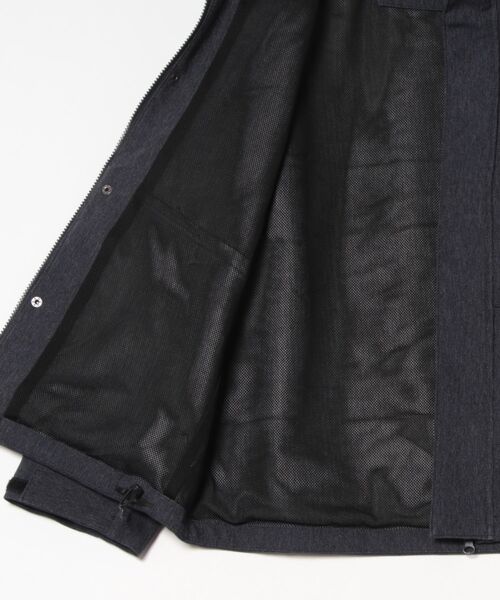 TAKA-Q(タカキュー)の「【ストレッチ 撥水 防風 防花粉 ウォッシャブル】タカキュー ALL WEATHER TEX ツイル裏メッシュ スタンドブルゾン(ブルゾン・メンズ・ブラック/ネイビー・LARGE/MEDIUM/X-LARGE)」の8枚目の写真