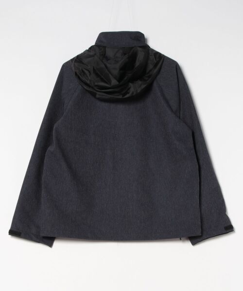 TAKA-Q(タカキュー)の「【ストレッチ 撥水 防風 防花粉 ウォッシャブル】タカキュー ALL WEATHER TEX ツイル裏メッシュ スタンドブルゾン(ブルゾン・メンズ・ブラック/ネイビー・LARGE/MEDIUM/X-LARGE)」の7枚目の写真